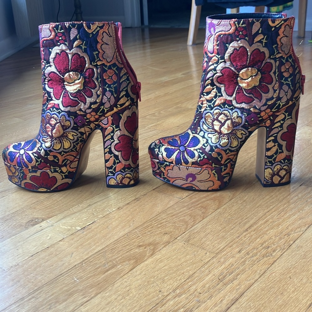 Shelley's London Chanah platform ankle boot 37 - Picture 3 of 8